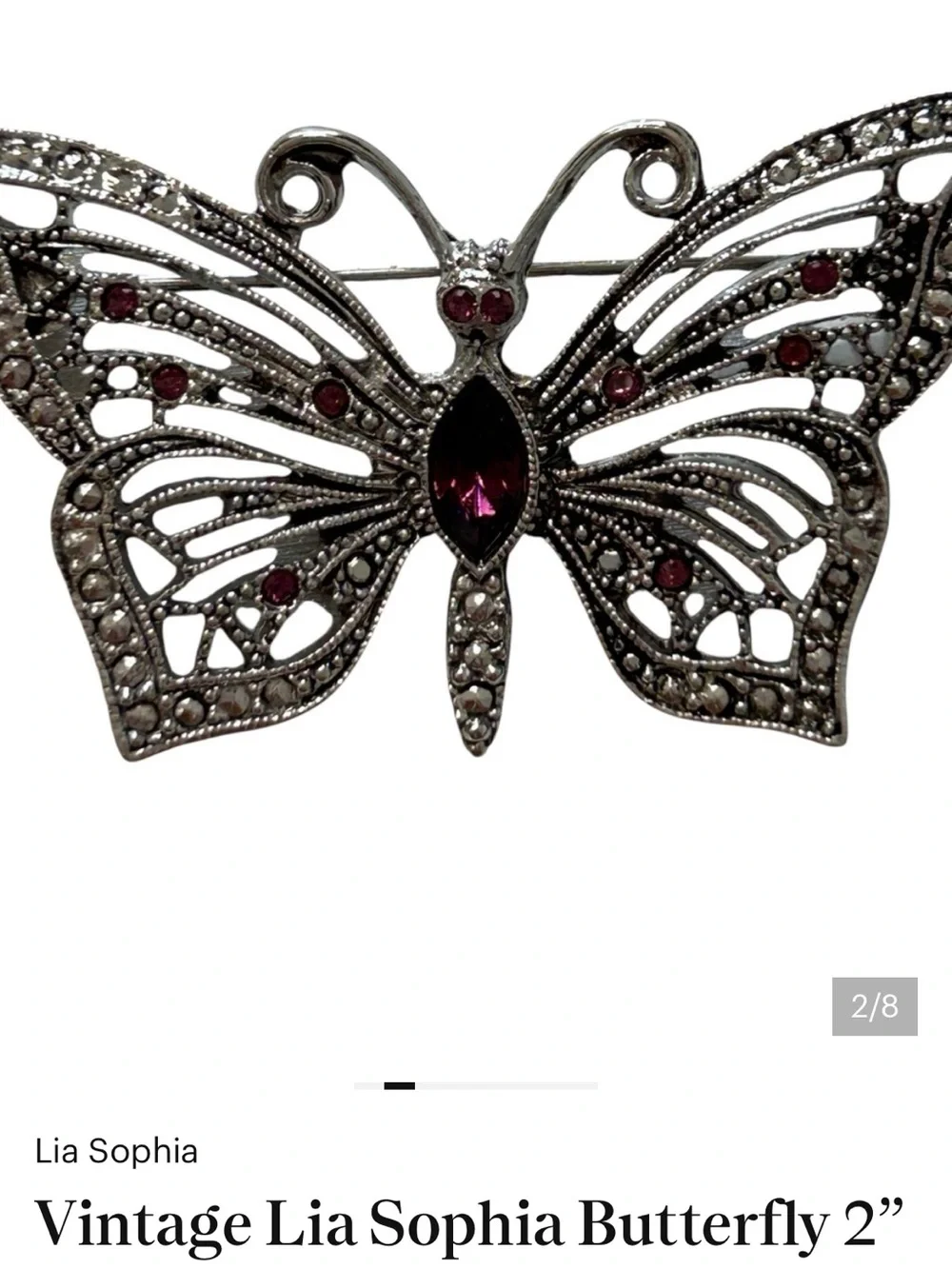 Vintage Lia Sophia EUCButterfly 2